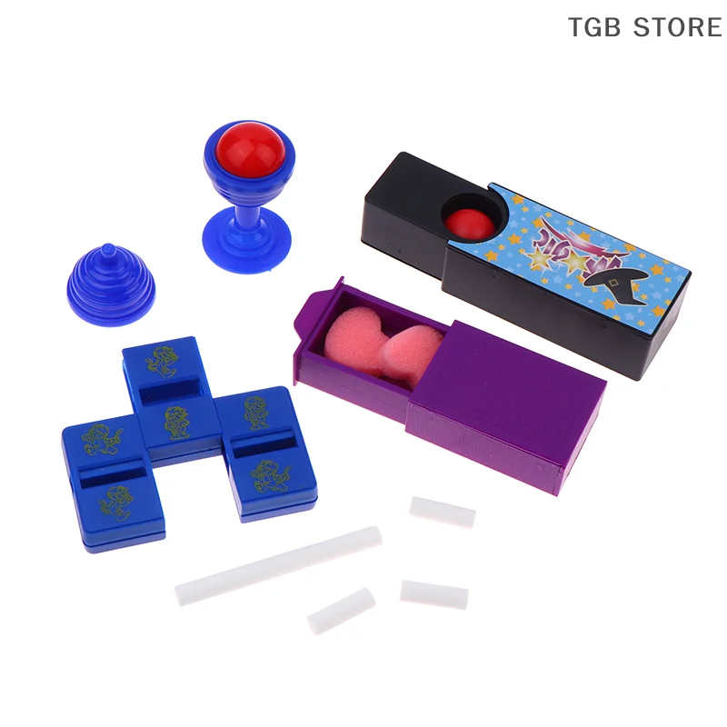1 szt. Zmieniająca się magiczna skrzynka-puzzle, interaktywny magiczny efekt z bliska, rekwizyty do trików, klasyczne zabawne gadżety, zabawki dla dzieci