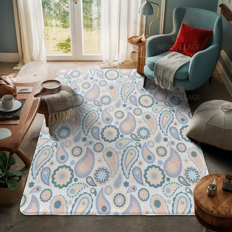 House entrance carpet Home door mat Room Bath Foot bathroom non-slip Kitchen water absorption rugs Modern Nordic geometric view 6