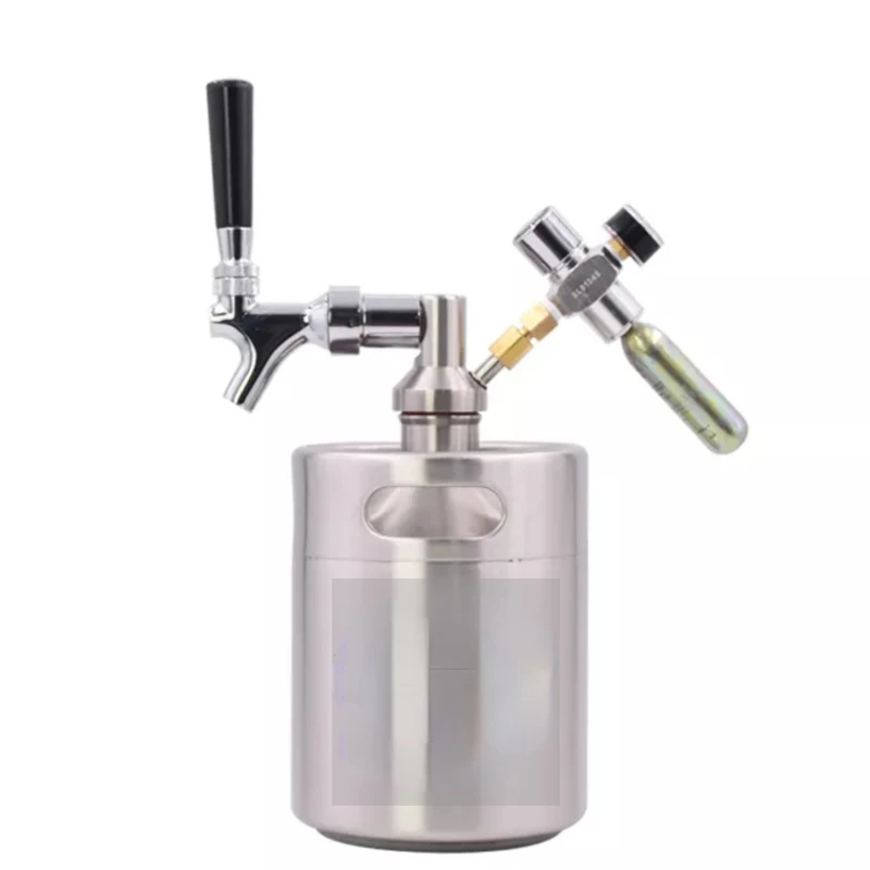 

170oz growler beer keg dispenser with pressure regulator