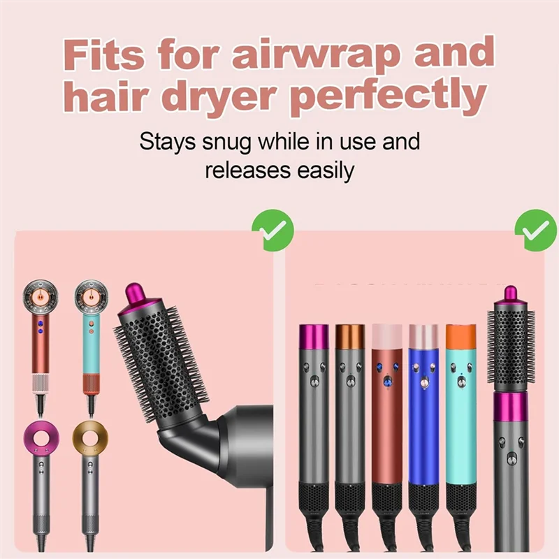 A76G-круглая насадка-щетка для Dyson Airwrap с адаптером для аксессуаров для фенов Dyson, круглая щетка для увеличения объема