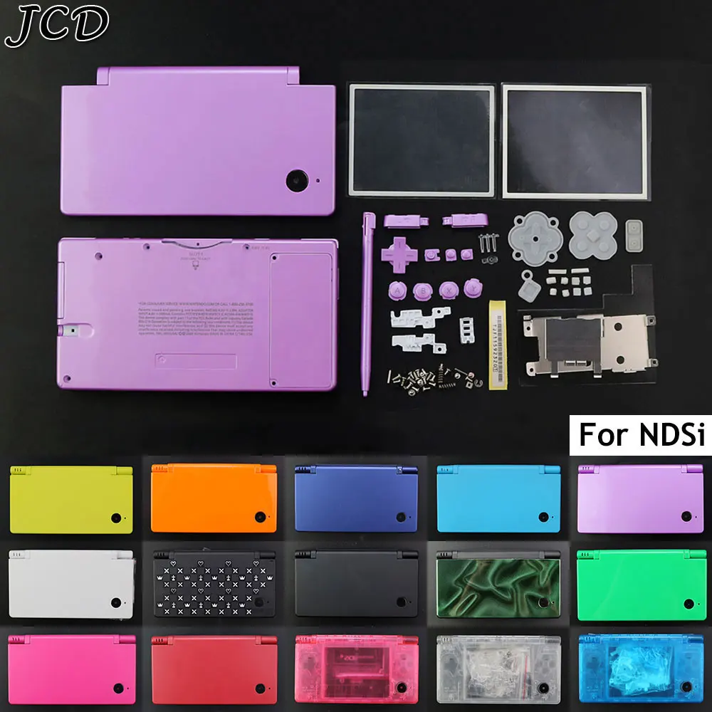 JCD-Pièces de rechange pour console NDSi DSI, coque complète avec kits de boutons