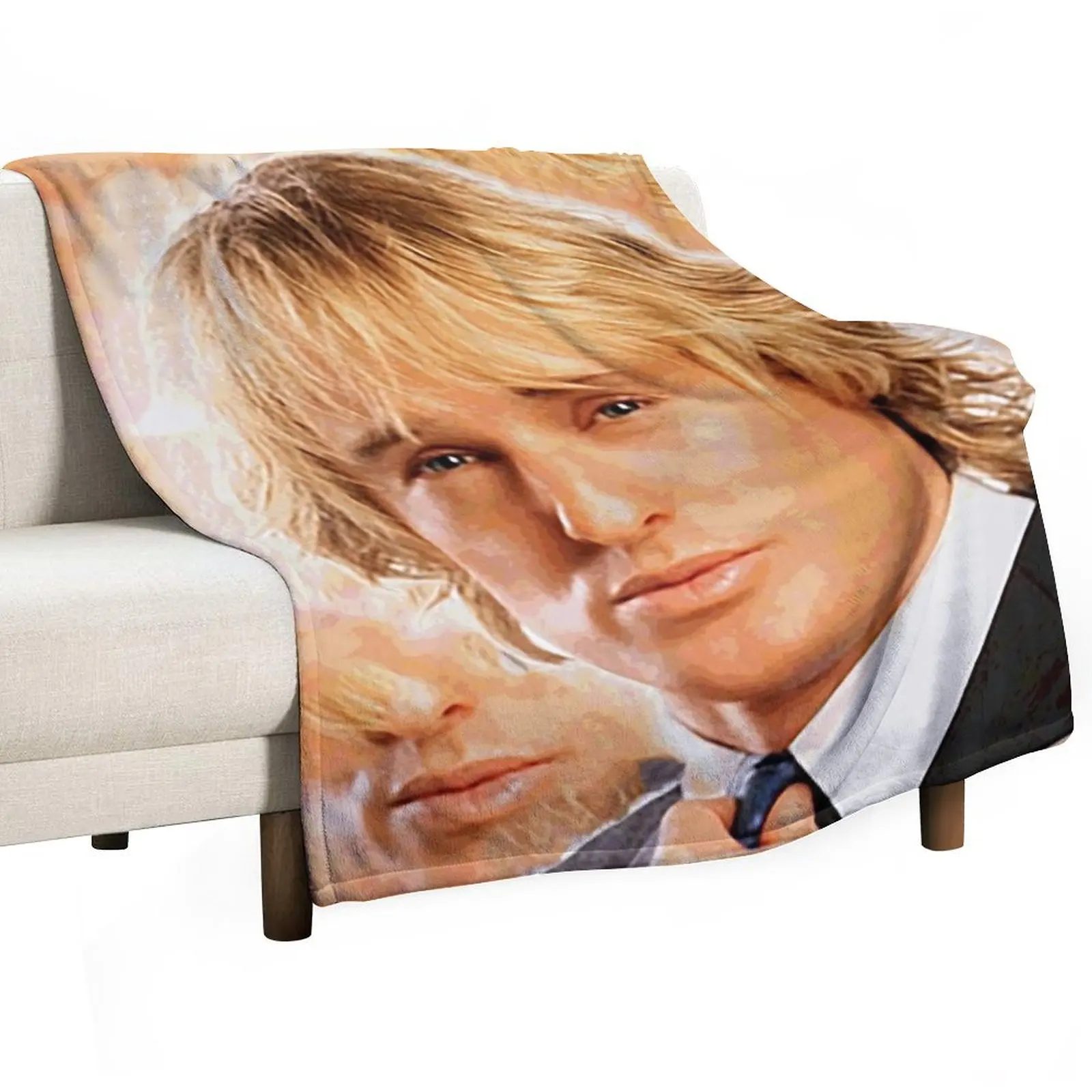 

Owen Wilson Throw Blanket Luxury Brand Sofa Throw Luxury Designer Weighted Blankets