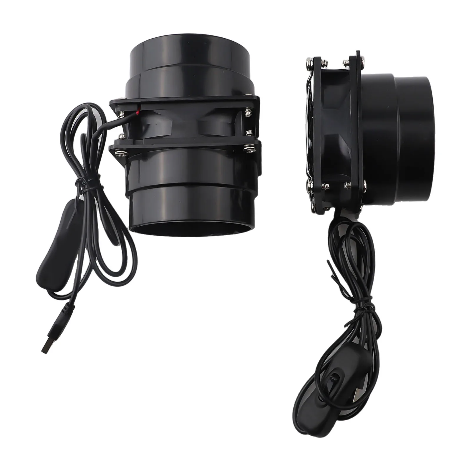 

Черный вытяжной вентилятор Простая установка Вентиляционный вентилятор Циркуляция воздуха Удаление влаги Прочная конструкция Безопасная работа