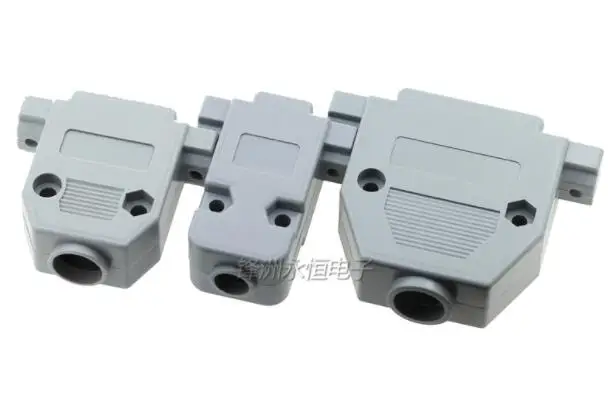 5PC DB9 DB15 DB25 DB37 Serial Port Plastic Housing 232 Shell Parallel Port Housing For DB Adapter For Circuit Board