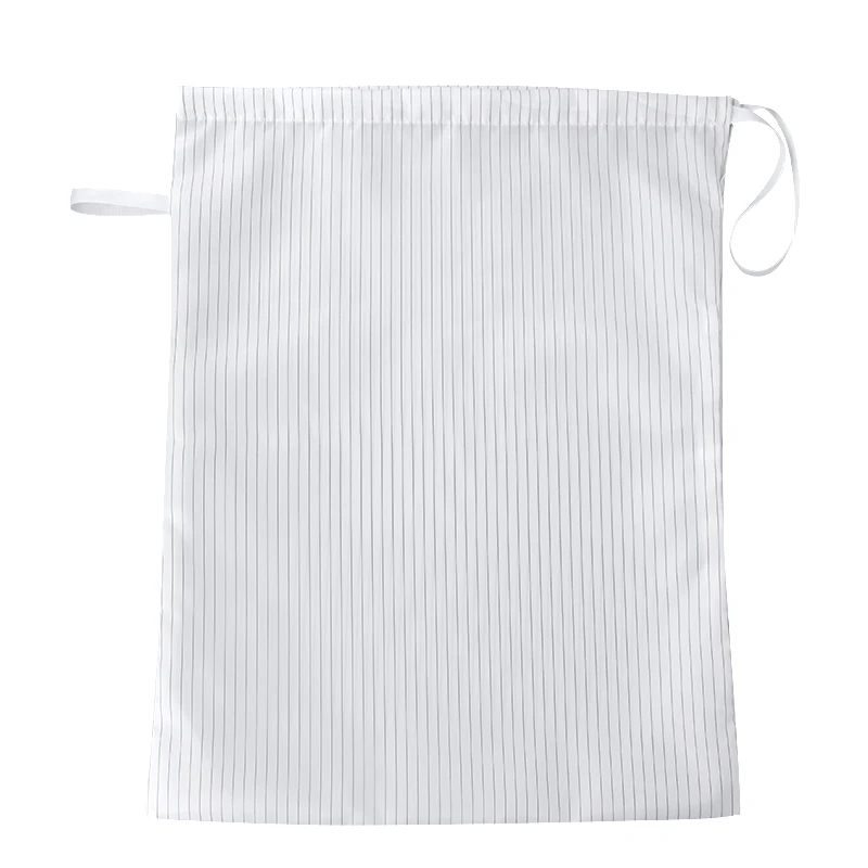 H-1103 75D ESD Clean Clothing Storage Bag for High Temperature Sterilization Anti-Static Garment