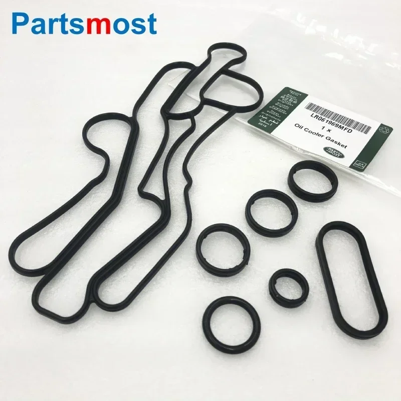 O\'RING GASKET SET OF OIL COOLER LR013149 LR040738 LR061969 FOR LAND ROVER DISCOVERY 4 RANGE ROVER SPORT 3.0 V6 LR013151 161 162