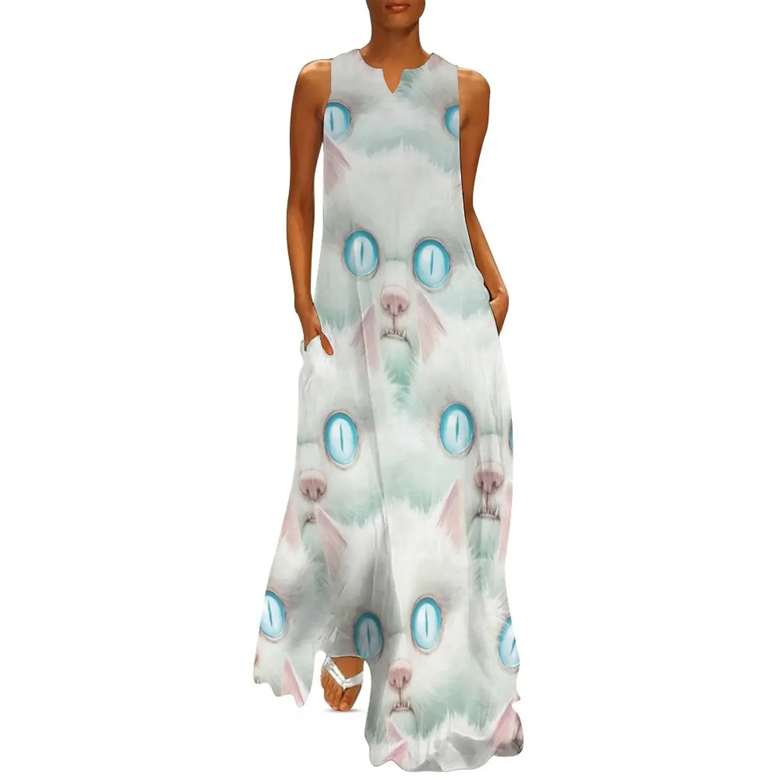 

Kittehz I Long Dress dress summer 2025 women beach dress ladies dresses for special occasions