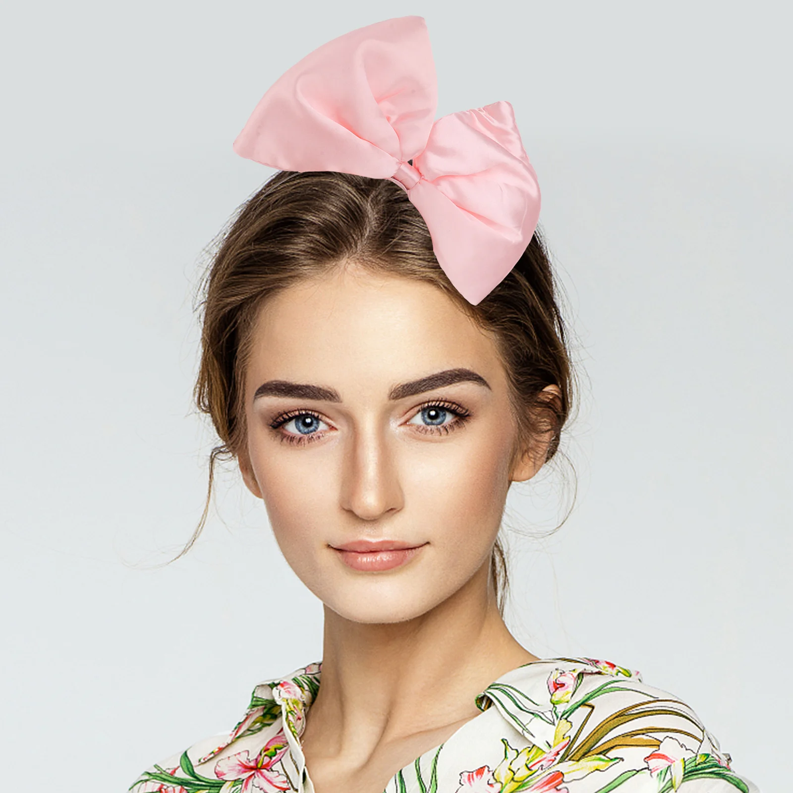 

Bowknot Hairband Oversized Red Christmas Headband for Women Girl Party Hair Accessories Lightweight Cute Decoration