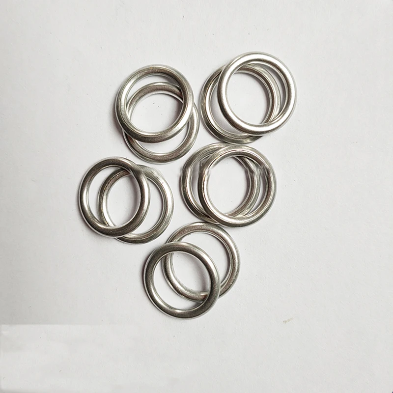 10pcs M14 Oil Drain Plug Gaskets Crush Washers Seals Rings 14X20X1.5 For Volkswagen Audi A3 A4 A5 A6 A7 A8 Q3 Q5 Q7 TT N0138157