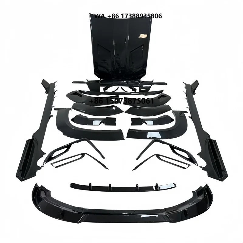 Suitable for 23-24 XM Upgraded and Upgraded Models, with a Complete Set of Body Exterior Kits Made of Dry Carbon Material
