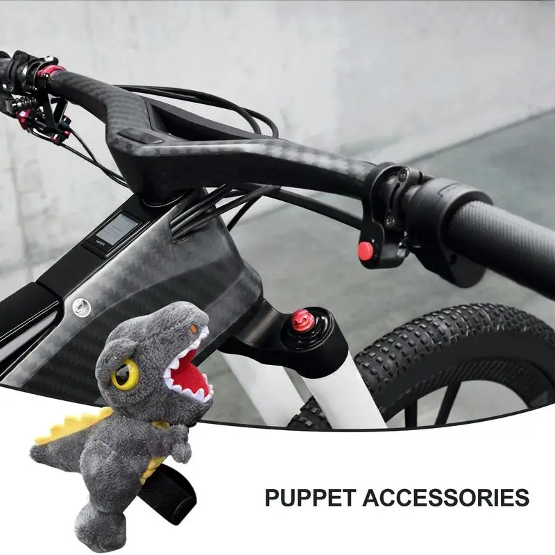 Handlebar Ornament Motorcycle Cute Cartoon Motorbike Handlebar Decoration Ornaments Soft Plush Motorbike Decor Accessories