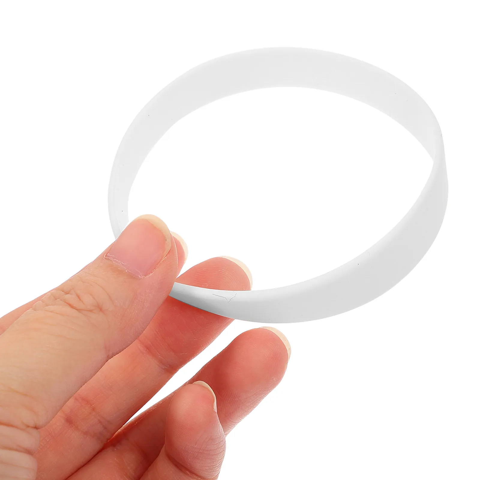 50Pcs Silicone Wristbands Bulk Comfort Fit Elastic Bracelets for Sports Festivals Party Favors Unisex Silicone
