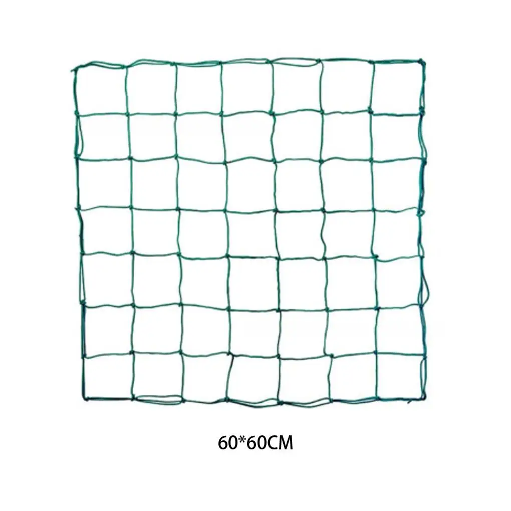 Planting Tentage Elastic Mesh Net Flexible Mesh with Hooks for Planting Tents 60X60cm 120x120cm