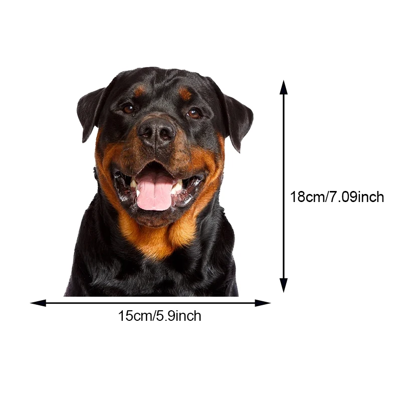 11082# Rottweiler Dog Vinyl Decal Animal Sticker Waterproof Accessories Car Styling Car Accessories Pegatinas Para Coche