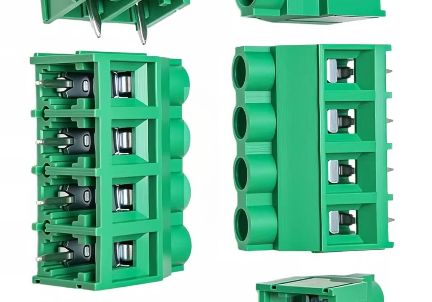 KF635 screw-type 7620 950 can be spliced with 2P 3P 4P terminal blocks with 6.35/7.62/9.5MM spacing 2pcs