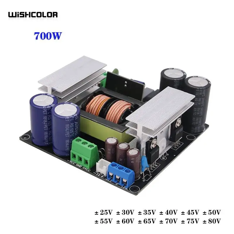 New Wishcolor New 700W LLC Switching Power Supply Board Default Main Output Voltage ±25V ±35V ±45V ±55V ±60V For Power