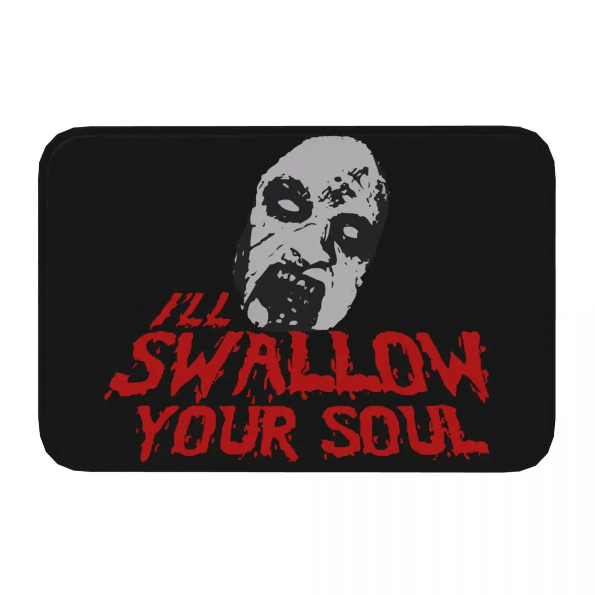 The Evil Dead Non-slip Doormat Soul Bath Bedroom Mat Welcome Carpet Flannel Pattern Decor