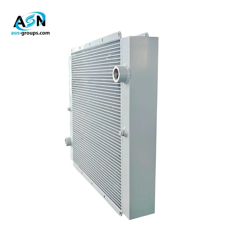 New Construction Industry Aluminum Finned Wind Oil Air Cooler Screw Air Compressor Aftercooler Plate Radiator Competitive Price