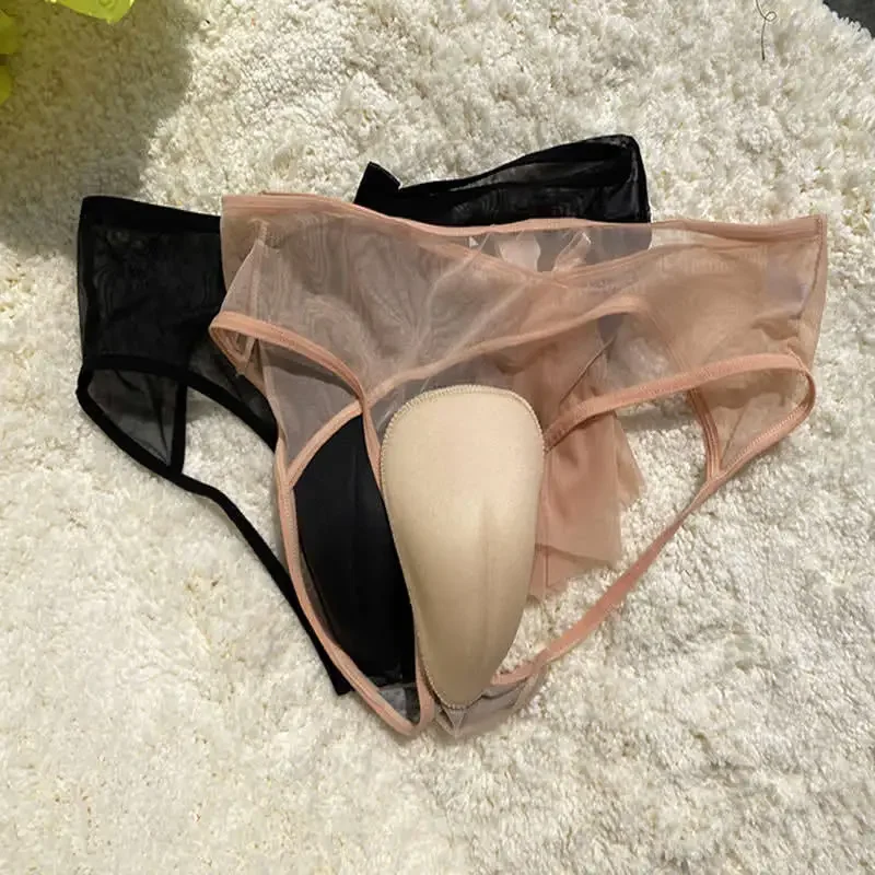 Open Butt Camel Toe Control Panty Gaff Tucking Panties Sheer Sissy Lingerie Crossdresser Transgender Shemale Drag Queen Briefs