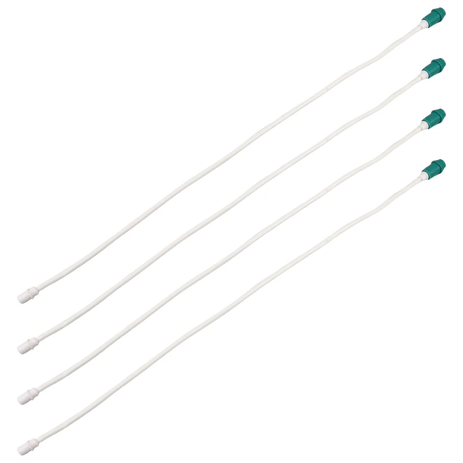 

4Pcs Extended Suction Tubing for Cupping Machine Silicone Vacuum Hose Kit Flexible Cupping Extension Tube Home Clinic Use