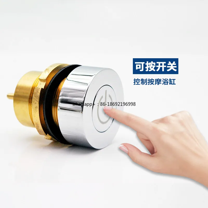 Jacuzzi Copper Surf Switch Pneumatic Parts Start Button Processor Air Switch with Leakage Protection Accessories