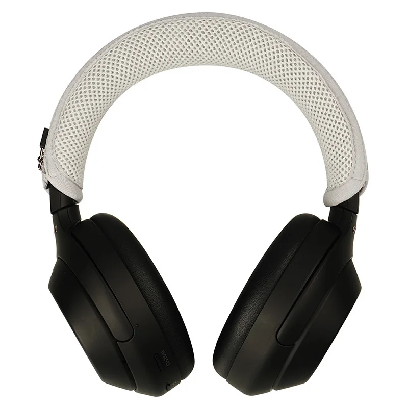 

Headphone Zipper Head Beam Cover for Sony WH-1000XM4 Breathable Mesh Cloth Headset， Headbeam Protector Sleeve 11.4