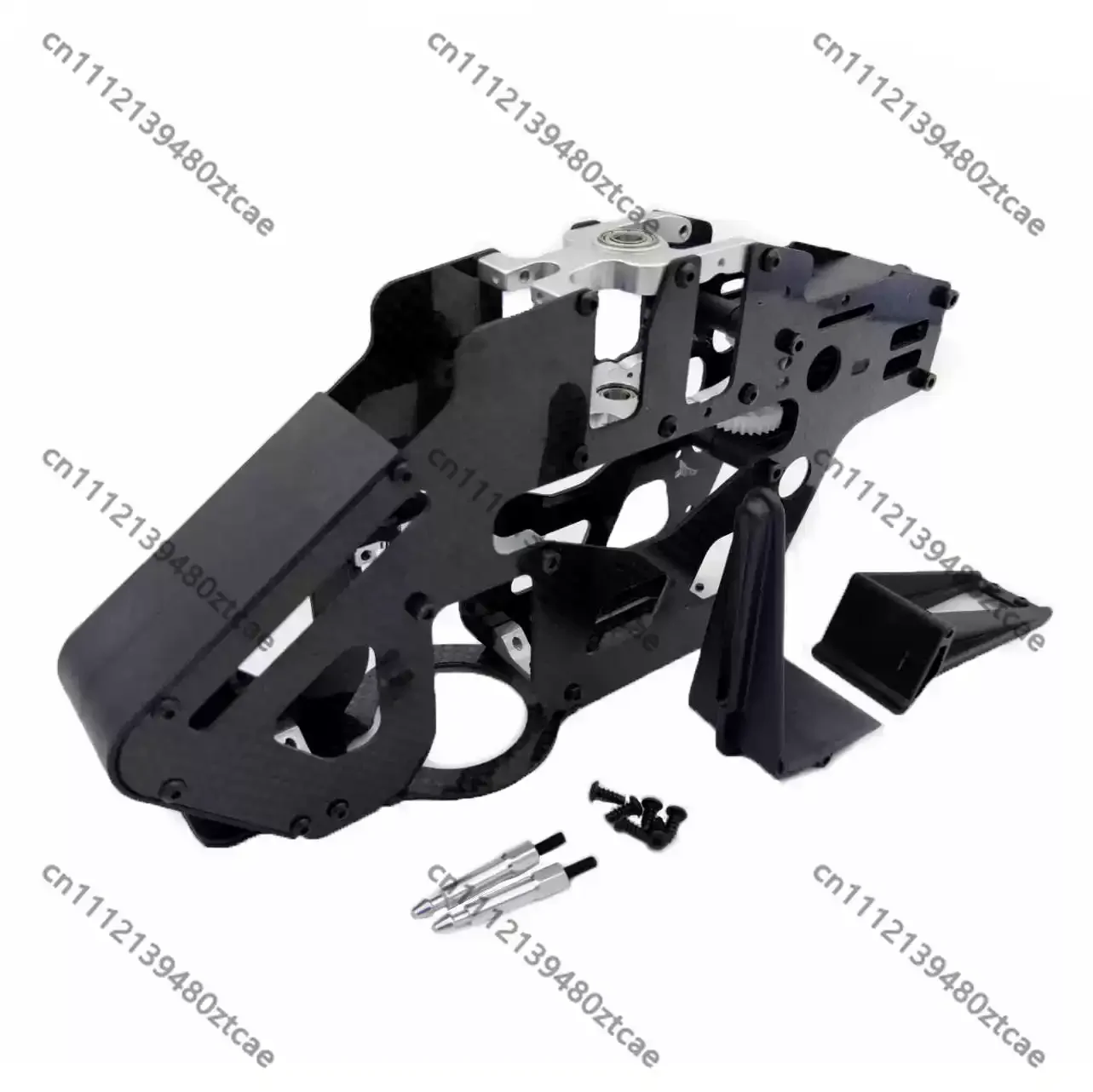 RC Helicopter Carbon Frame Kit Fit 450 DFC Helicopter Support Shaft And Belt Drive Fuselage Replacement Components
