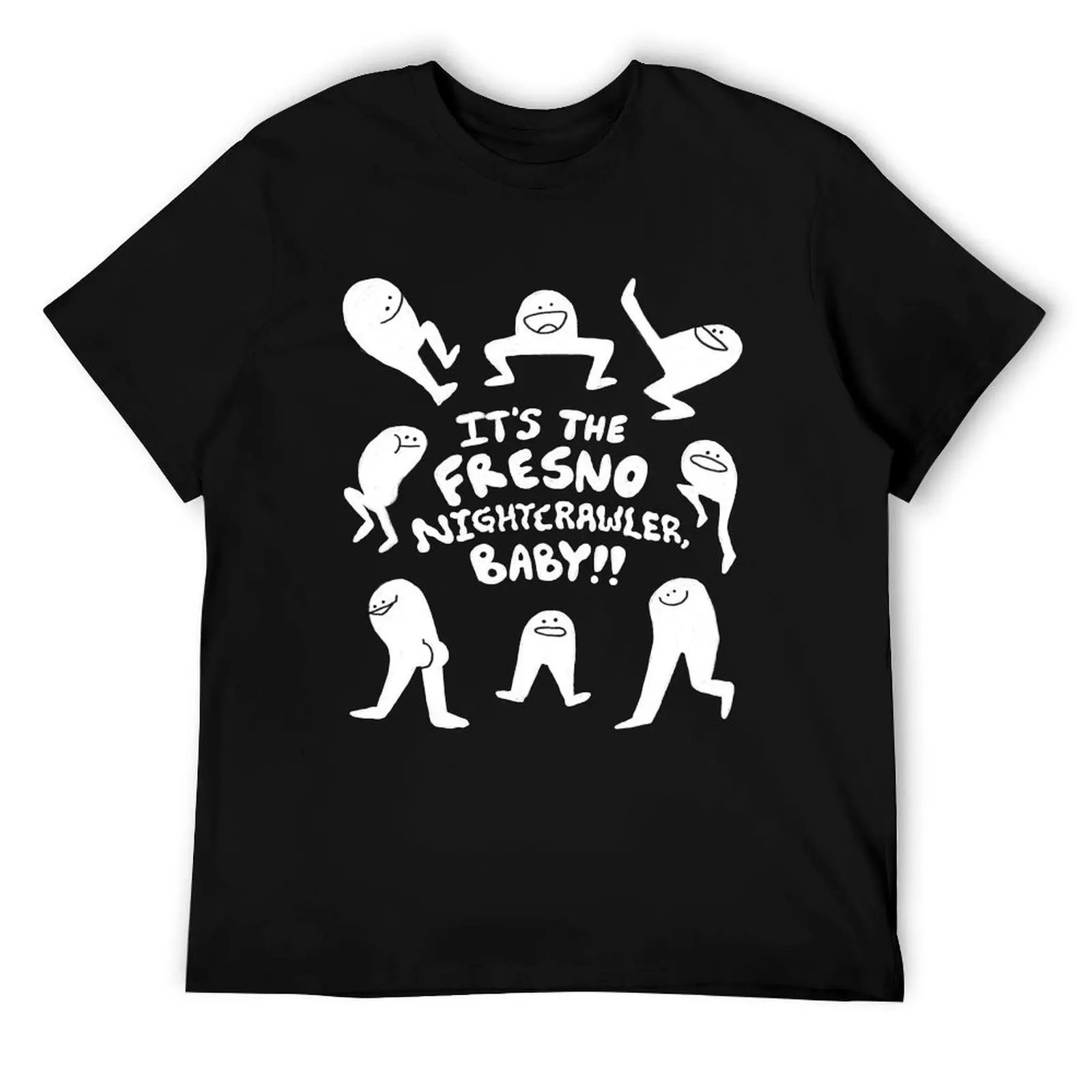 

Fresno Nightcrawler T-Shirt man t shirts for men casual t shirts for man cotton funny T-Shirt