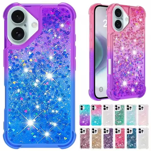 Bling Moving Liquid Floating Sparkle Glitter TPU Protective Case For iPhone 11 Pro Max XS 10 X XR 7 8 6 6S Plus iPod Touch 5