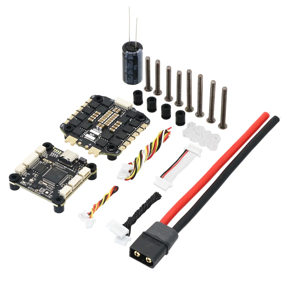 

GEPRC TAKER F722 BLS 65A V2 STACK 65A 4IN1 ESC Контроллер полета Анализ данных Запись полета Дані Plug Play Racing FPV RC Drone