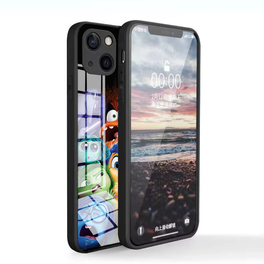 Cartoon Inside Out 2 Phone Case for Samsung Galaxy S24 S23 S22 S21 S20 Note20 Ultra Plus FE M20 M34 54 4G 5G Silicone Back Cover