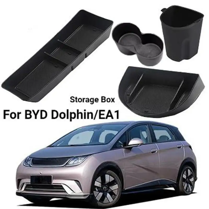 

For BYD Dolphin Car Storage Box Central Control Storage Sundries Box Byd EA1 Water Cup Holde Rear Screen Storage Box Accessories