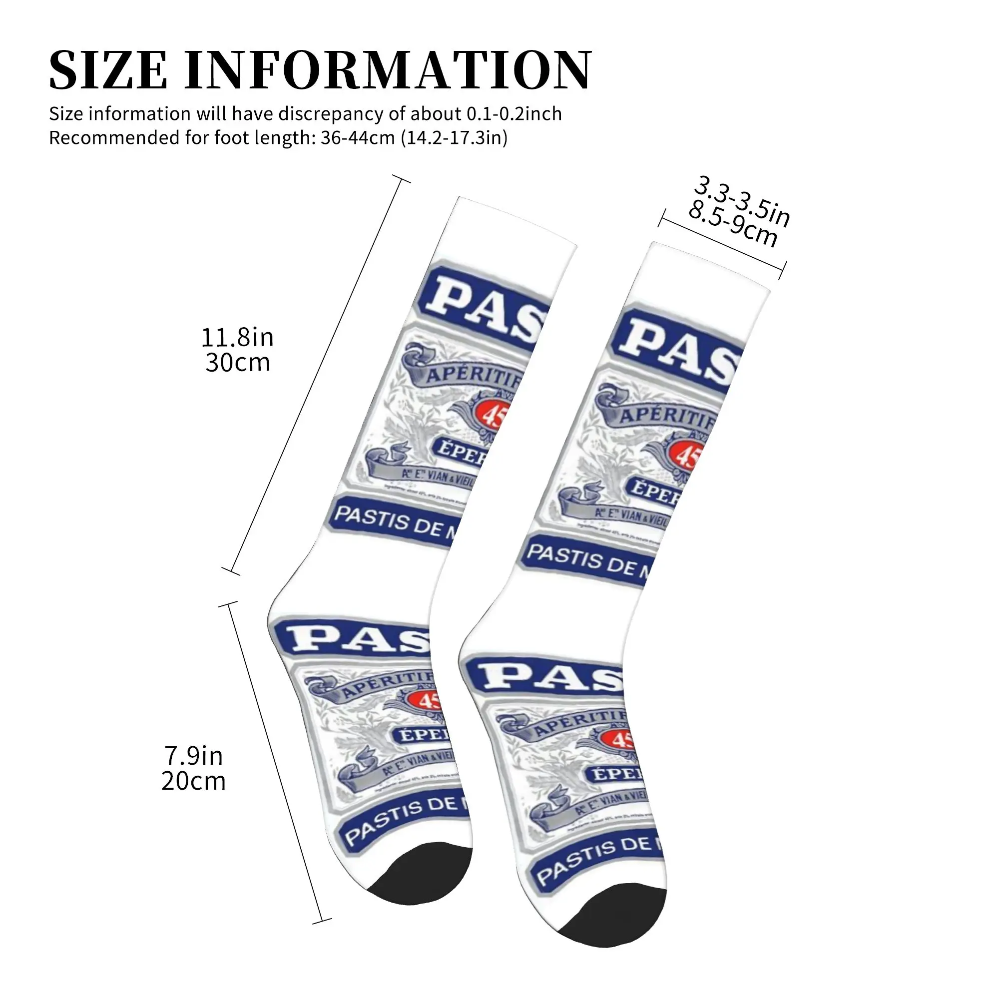 Fashion Pastis From Marseille Ricards Socks Women Men Warm 3D Print  Sports Football Sports Compression Socks view 4