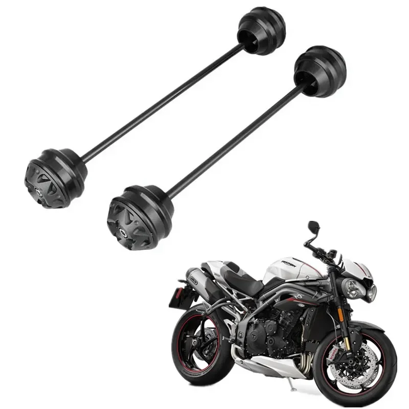 

MOTO For Triumph SpeedTriple Speed Triple 1050 S R RS 2020 Front Rear Wheel Protector Axle Fork Crash Slider