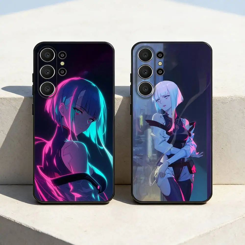 L-Lucyna K-Kushinada Phone Case For Samsung S26,S25,24,23,22,30,21,10,9,Ultra,Plus,Lite,Black Soft Case