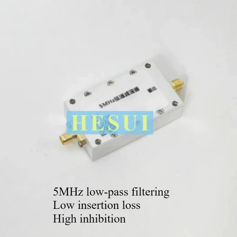 5MHz low pass filter harmonic square wave sine 5M intermediate frequency filter low signal