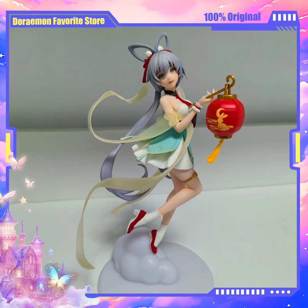 

Подлинная QingCang Luo Tiany Neishang Bu Yue Virtual Idol ПВХ 1/7 аниме фигурка украшения Коллекционная модель мультфильм модный подарок