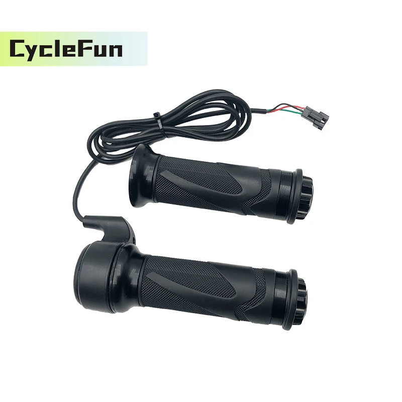 

Ручка газа (акселератор) поворотного типа (Hall-эффект) 0-5В для электровелосипедов и скутеров, совместимая с контроллерами Sabvoton SVMC-APT