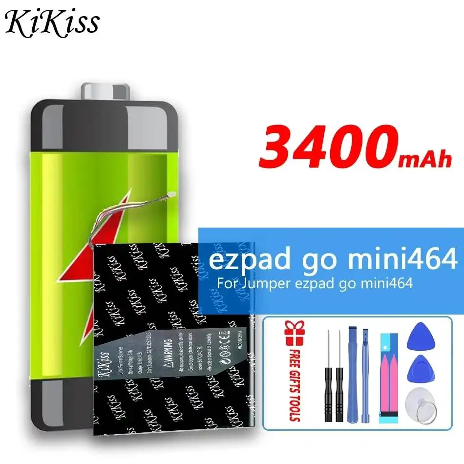 

Надежный аккумулятор 3400 мАч для ноутбука Jumper Ezpad GO Mini 464 JPG05, высокосовместимая батарея для ноутбука mini464