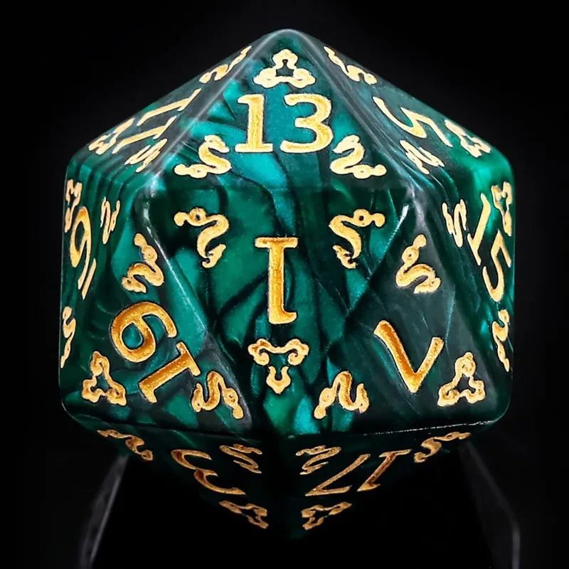 الراتنج DND النرد 7 قطع مجموعة نرد متعدد السطوح كريستال واضح ل D & D TRPG باثفندر آر بي جي صانع VX Ace مجلس لعبة لوازم الحفلات #3