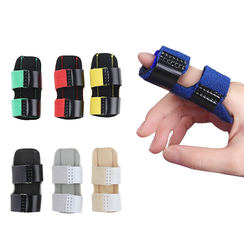 Adjustable Pain Relief Trigger First Aid Finger Fixing Splint Straightener Brace Corrector Knuckle Care Sports Finger Protector