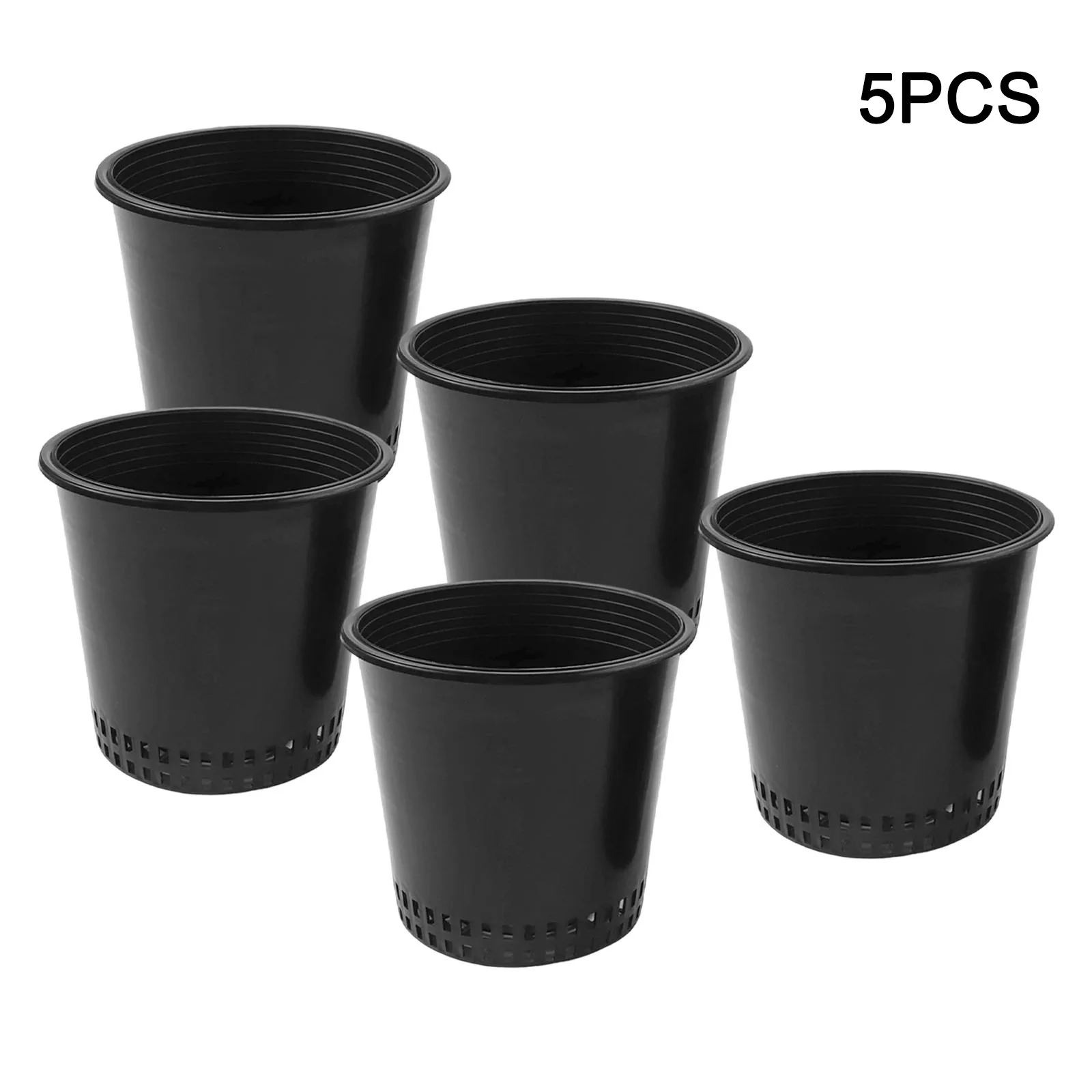 Black Planting Pot Breathable Mesh Pot Gardening Setup Black Thickened Planting Pot Convenient Gardening Tasks