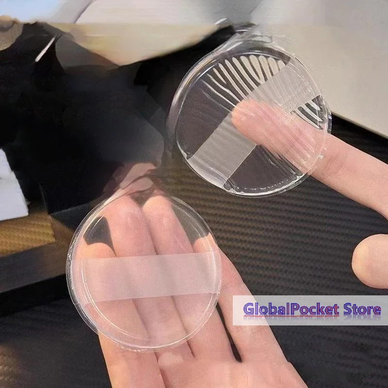 [TG823]Silicone Makeup Sponge Transparent Makeup Foundation Sponge Non-Absorbing Water-Based Crystal Jelly BB Cushion Puff