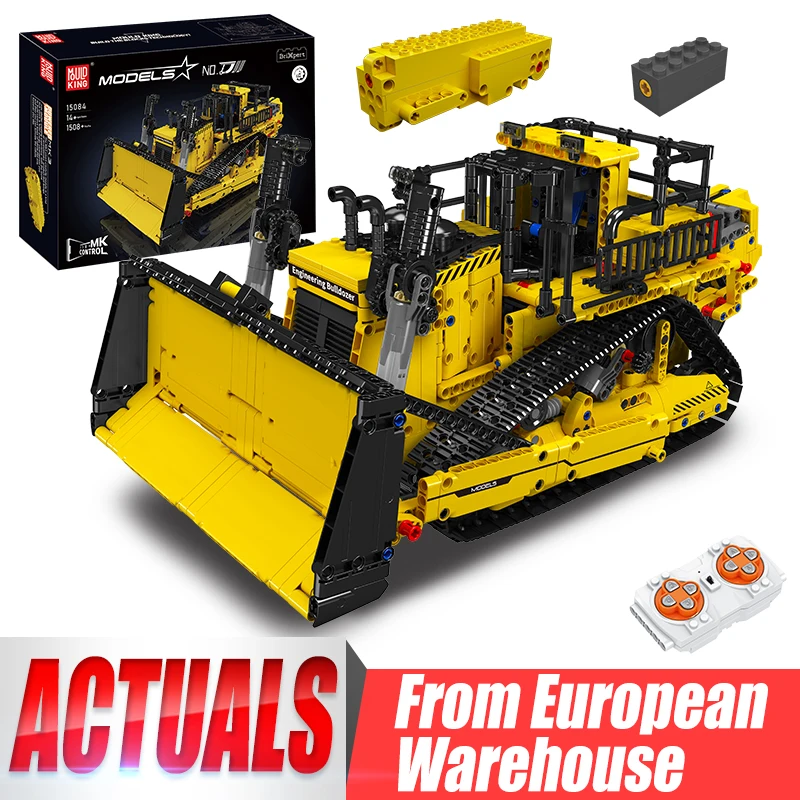 Mould King 15071/15084 bloc de construction de camion technique télécommande D11 Bulldozer modèle assemblage brique jouets enfants cadeau de noël