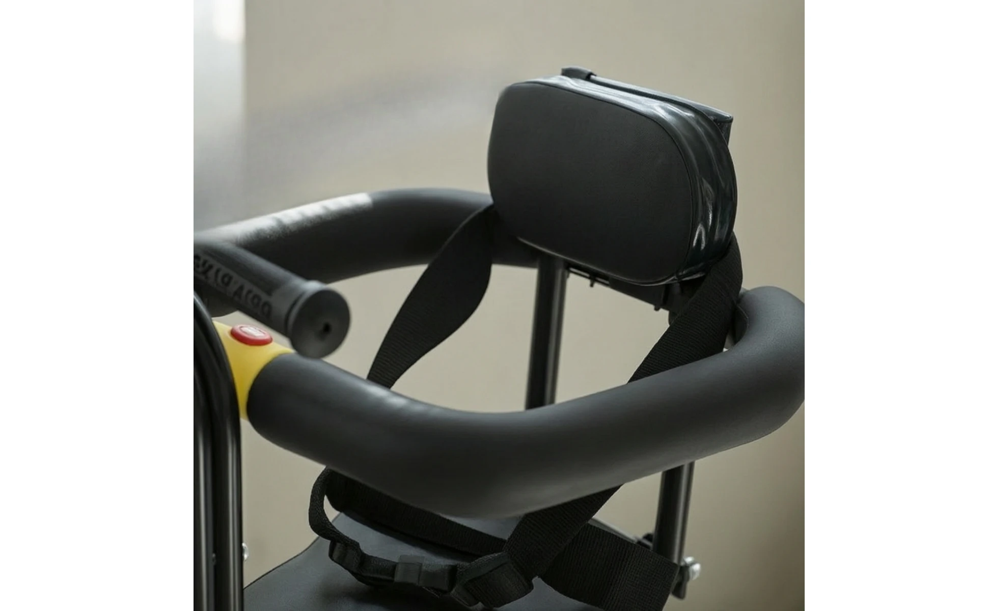 Child Bike Seat Safe Child Cycle Seat with Harness Secure Padded for Toddlers, Family Rides, Outdoor Cycling