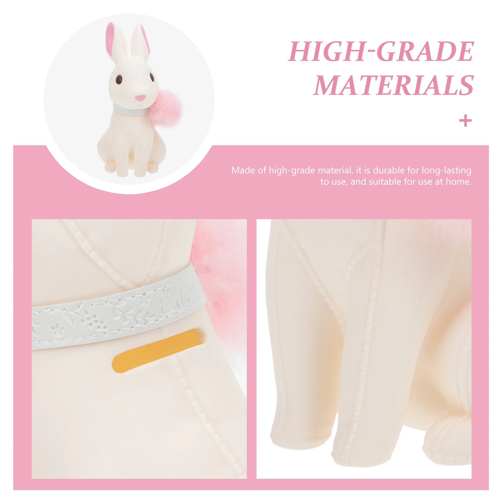 

Cartoon Rabbit Piggy Bank High grade Material Money Saving Pot Children Easter Gift Kids Adornment Home Decor Storage