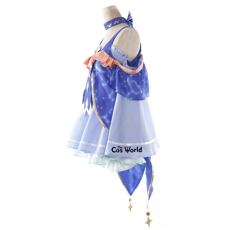 2017 Miku Princess Snow And Starlight Dress Uniform Outfit Anime Customize Cosplay Costumes