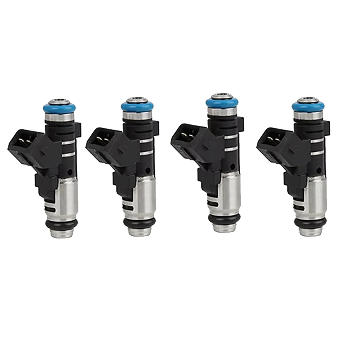 4Pc New Petrol Fuel Injector Nozzle 0280158057 for Fiat Peugeot 206 Citroen C2 C3 Partner 1.1 IPM002 1984.C9 0280156324