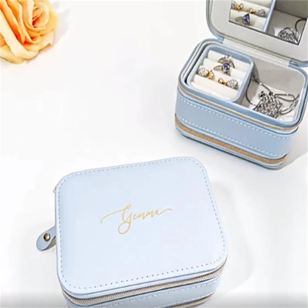 Personalise Jewellery Box With Name Travel Case For Jewellery & Accessories - Timeless Gift, Accessories Case, Birthday Gift