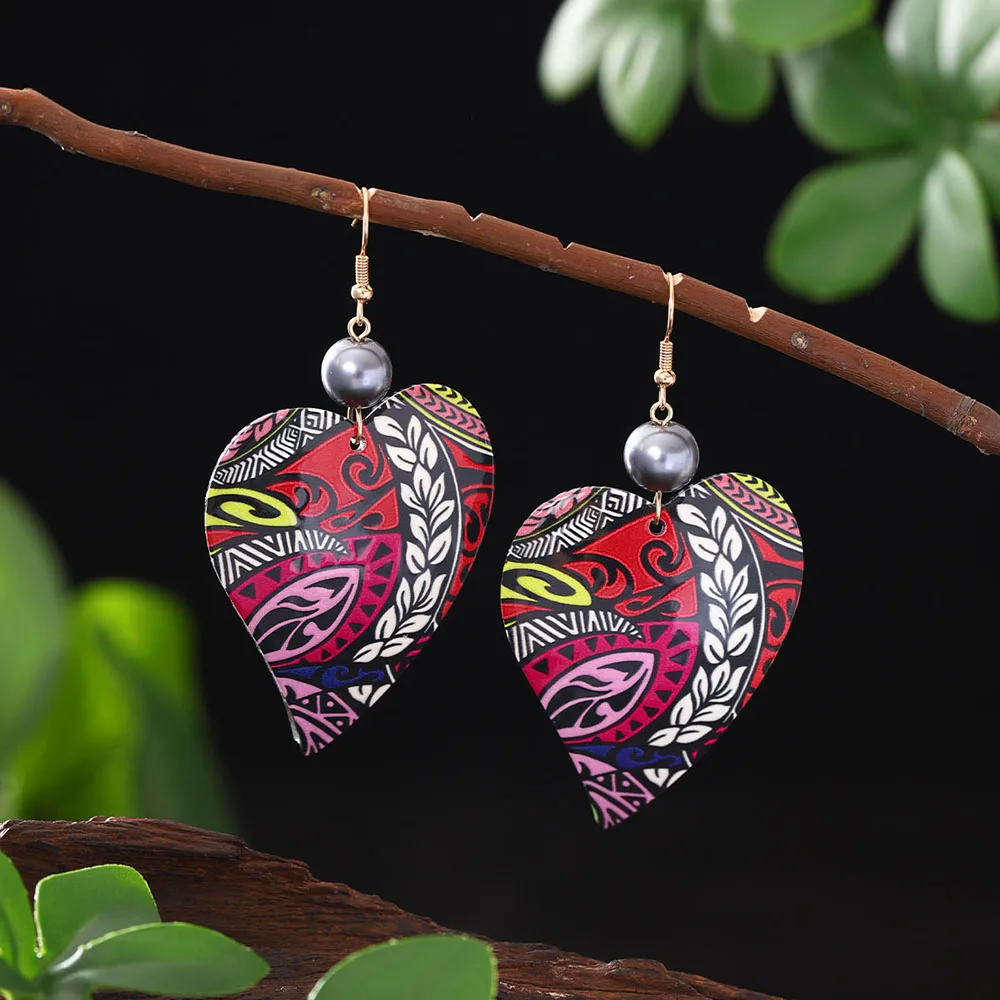 Fashion Geometric Acrylic Drop Earrings for Women Accessories Trendy Gold Color Statement Earring Daily Party Prom Jewelry Gift